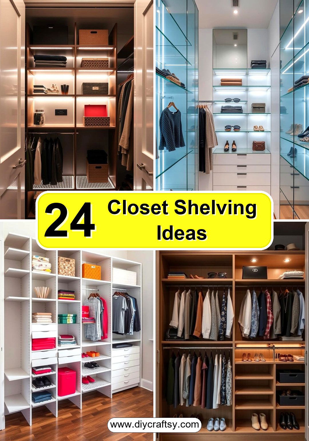 Closet Shelving Ideas