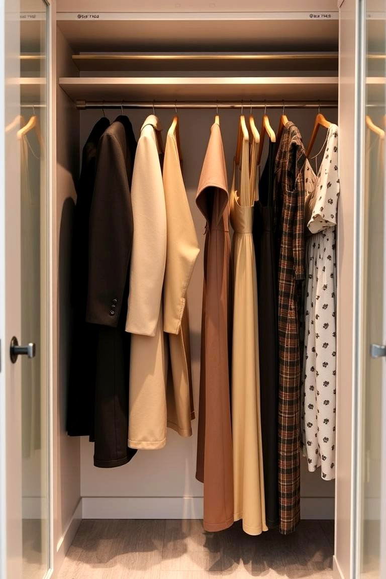 Clothing Rods for Easy Access - 24 Dressing Room Ideas