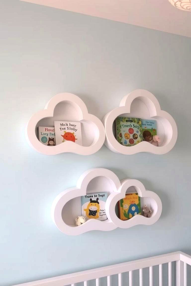 Cloud Shelves - 24 Whimsical Nursery Ideas