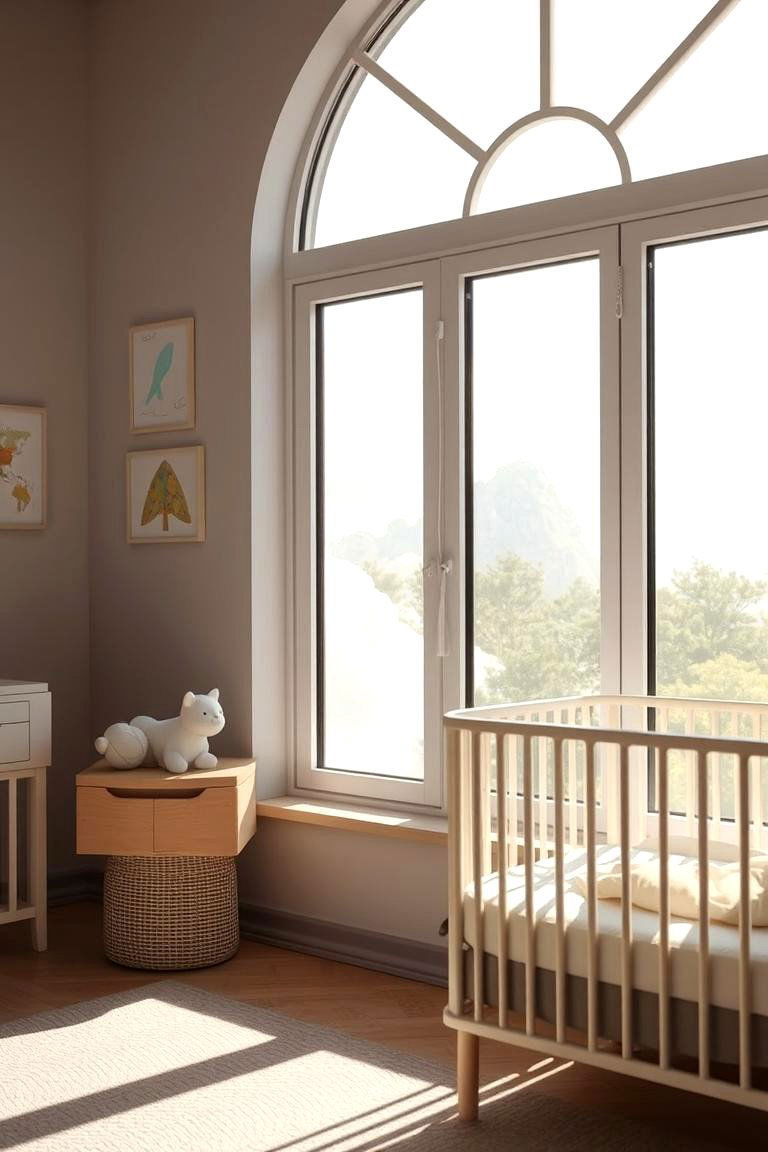 Cloud Window Silhouettes - 24 Cloud Themed Nursery Ideas