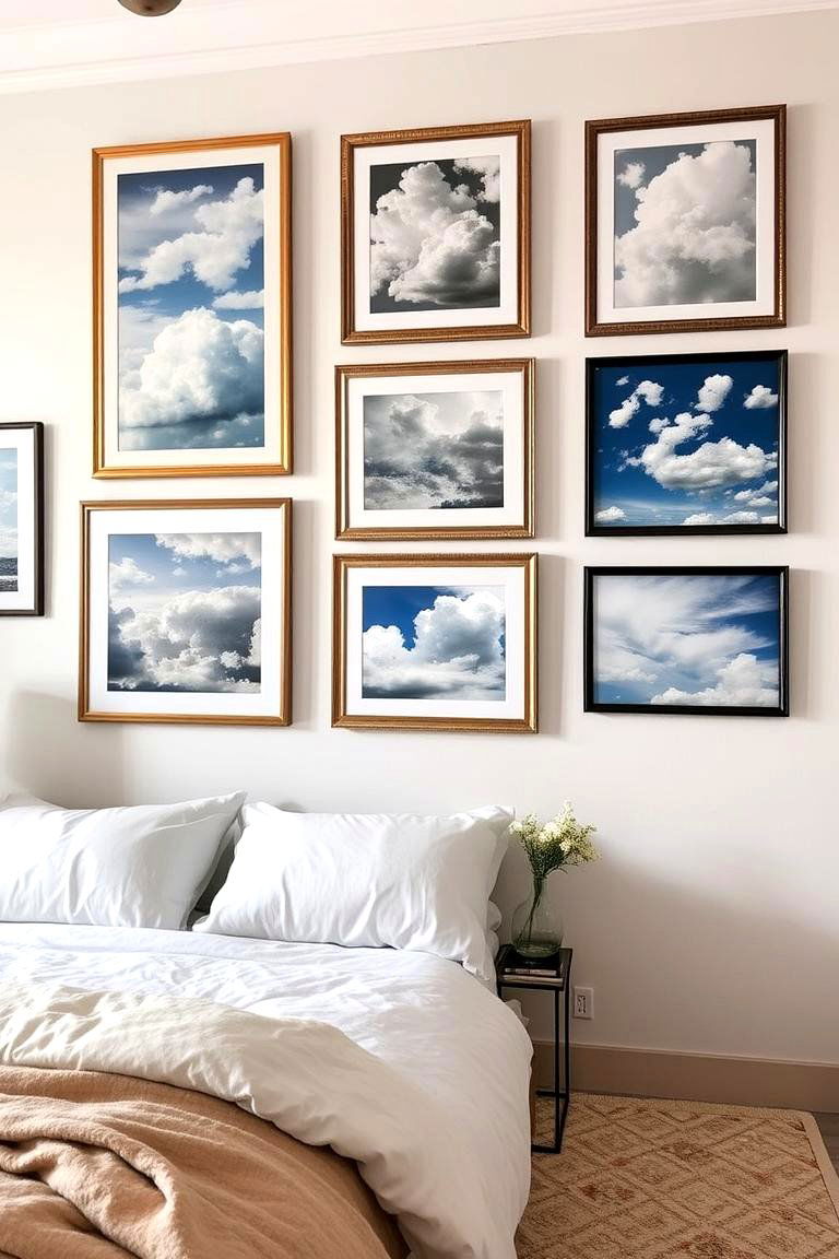 Cloudy Art Gallery - 24 Cloud-Themed Bedroom Ideas