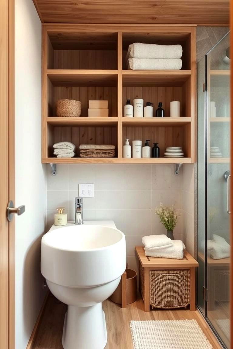 Clutter Free Spaces - 24 Japandi Bathroom Ideas
