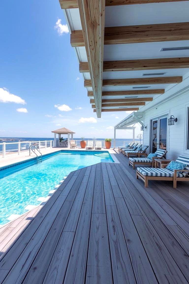 Coastal Breeze - 24 Pool Deck Ideas