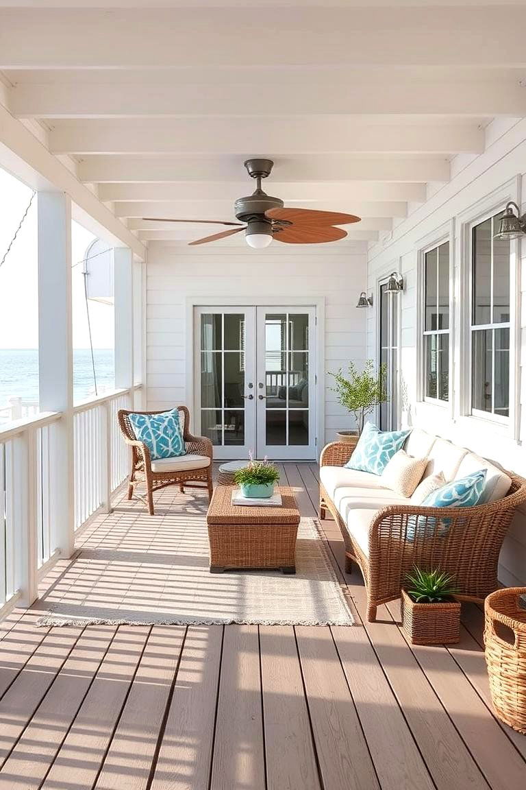 Coastal Breeze Deck - 24 Patio Deck Ideas