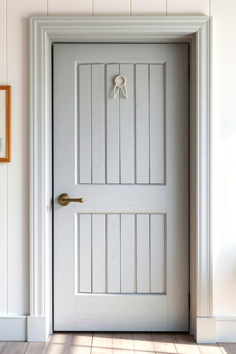 Coastal Breeze Grey Door - 24 Grey Front Door Ideas