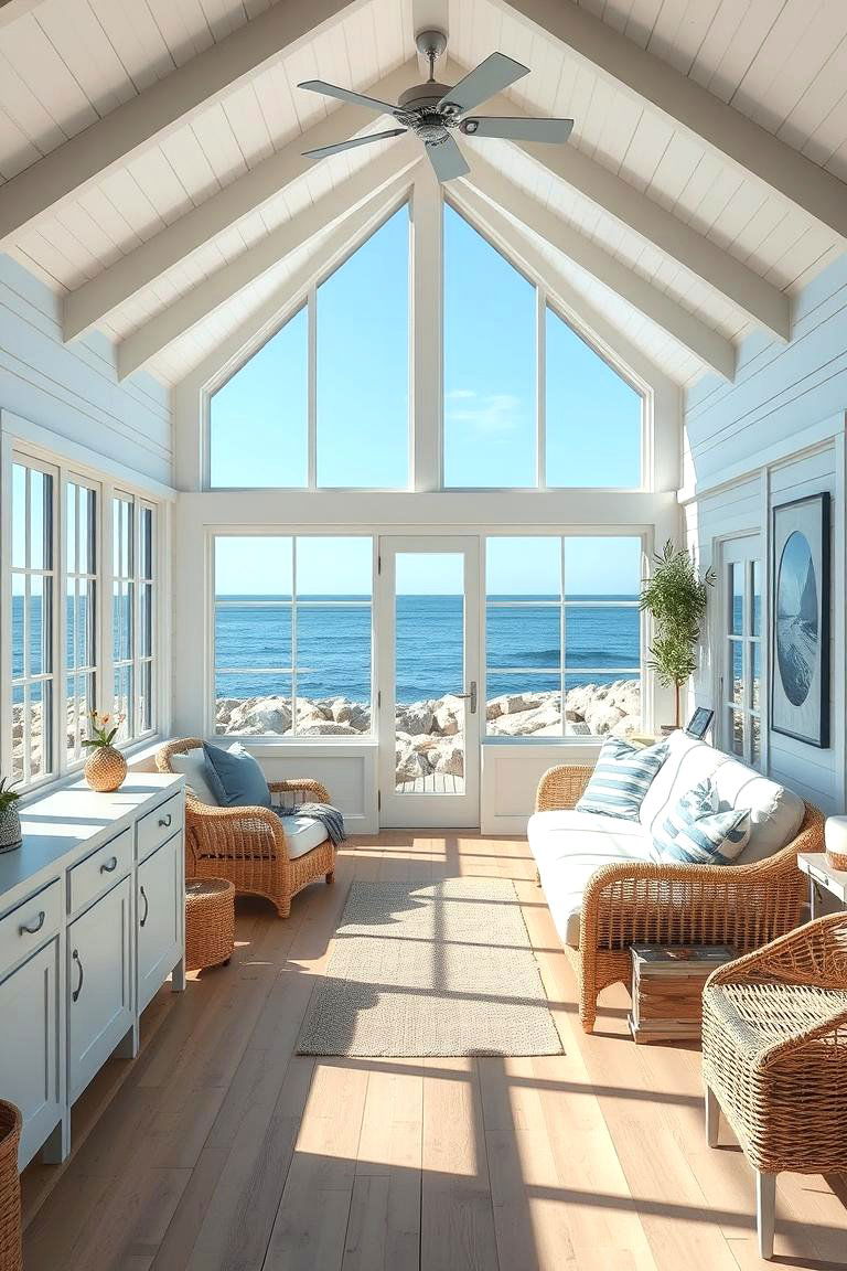 Coastal Breeze Outhouse - 24 Outhouse Design Ideas