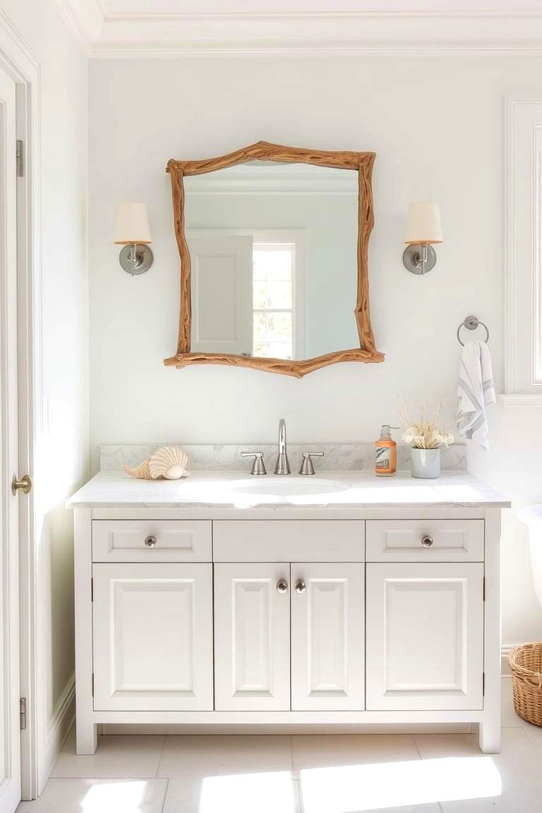 Coastal Breeze Vanity - 24 Vanity Room Ideas