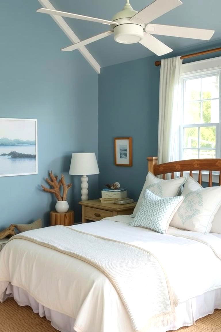 Coastal Calm Sea Inspired Serenity - 24 Bedroom Interior Design Ideas