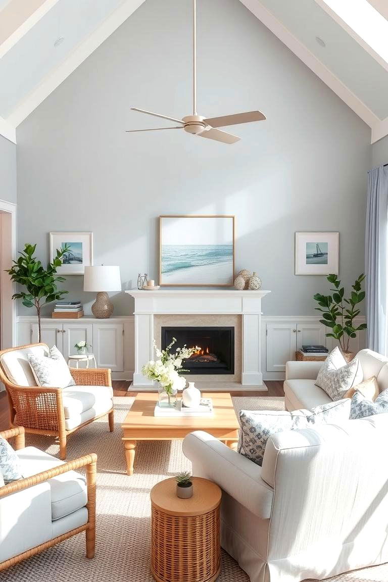 Coastal Calm - 24 Blue-gray Paint Colors