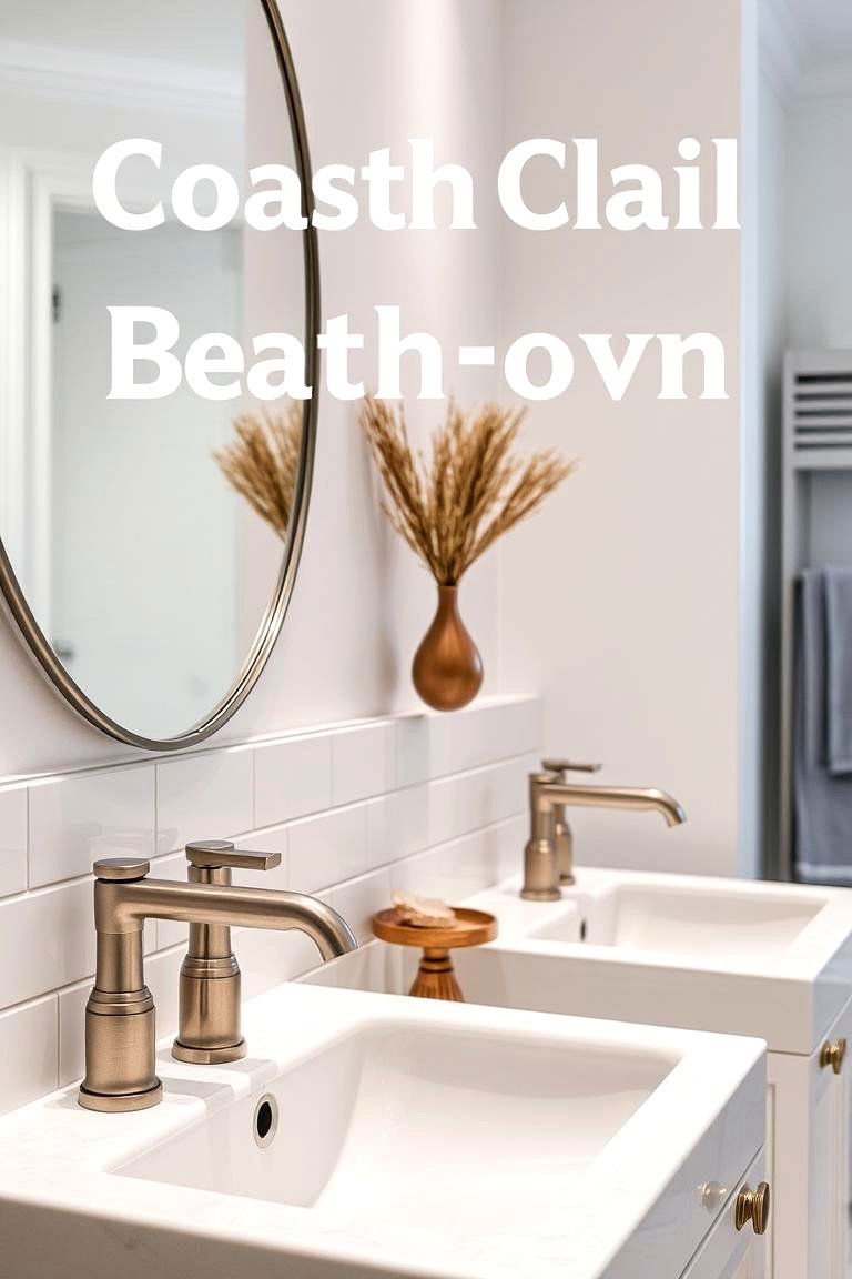 Coastal Chic Fixtures - 24 Coastal Bathroom Ideas