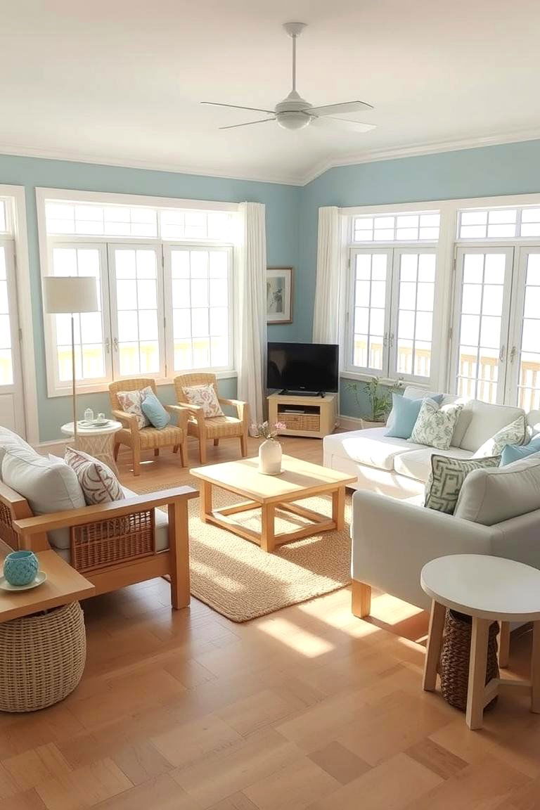 Coastal Color Palettes - 24 Beach House Decor Ideas