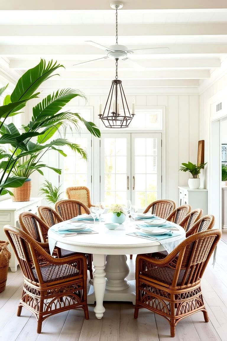 Coastal Dining Room - 24 Dining Room Ideas