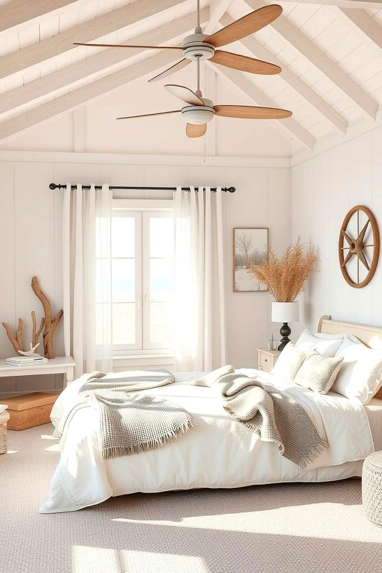 Coastal Escape - 24 Large Bedroom Design Ideas