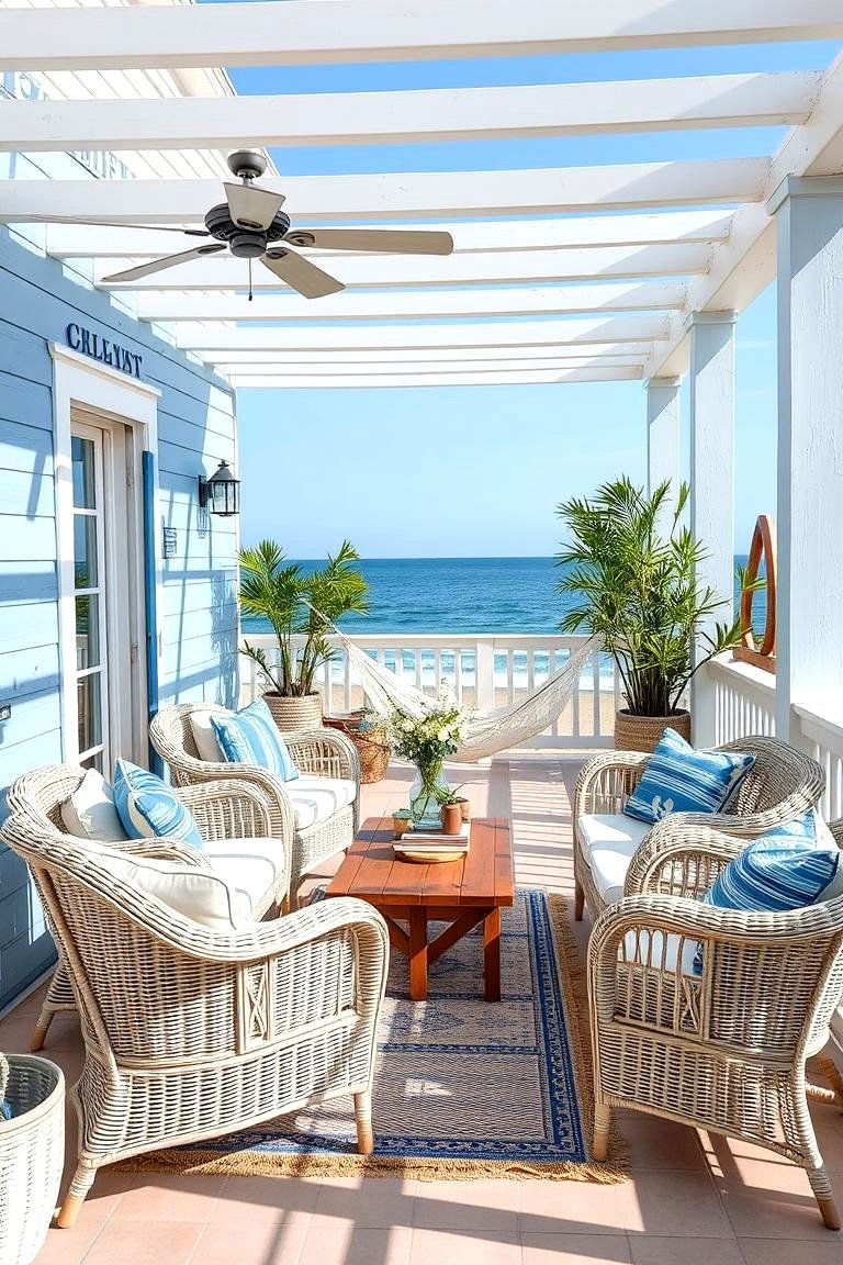 Coastal Getaway - 24 Terrace Design Ideas