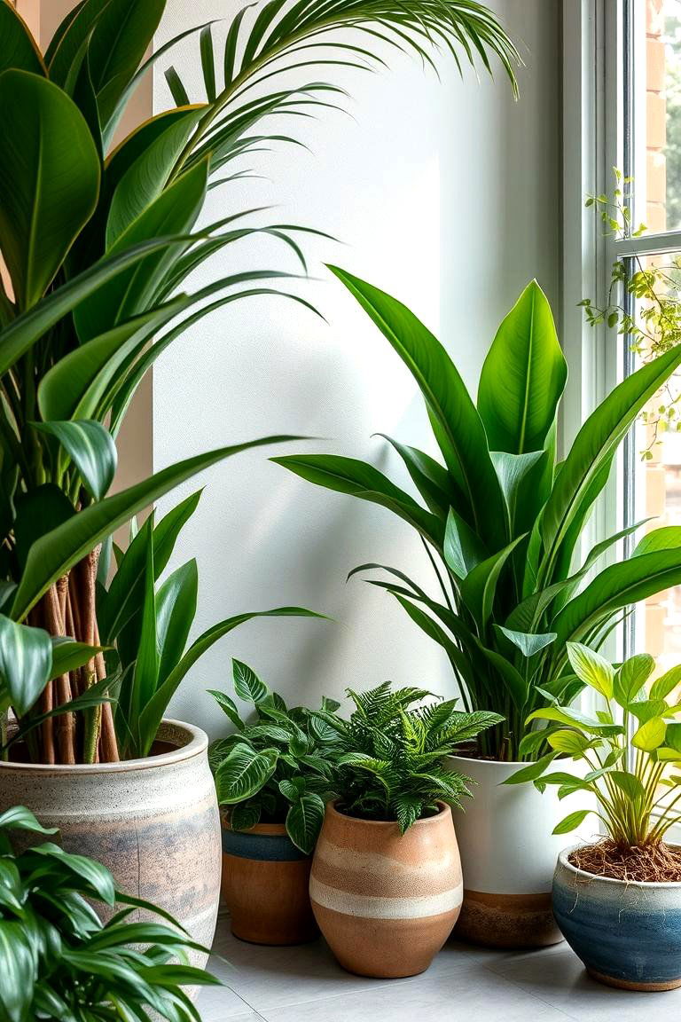 Coastal Indoor Plants and Greens - 24 Coastal Decor Ideas