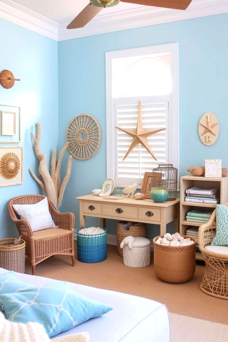 Coastal Inspired Nursery - 24 Baby Room Ideas