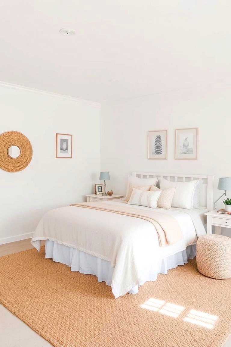 Coastal Inspired Rugs - 24 Coastal Bedroom Ideas