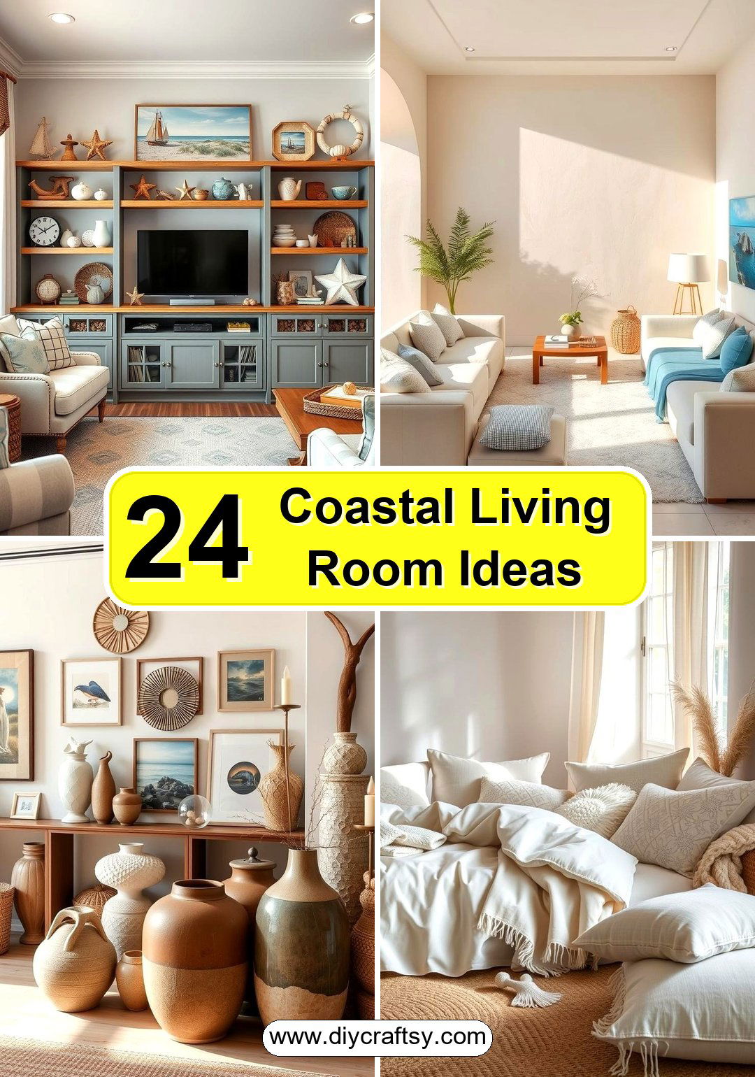 Coastal Living Room Ideas