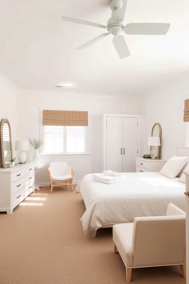 Coastal Minimalism - 24 Greek Bedroom Design Ideas