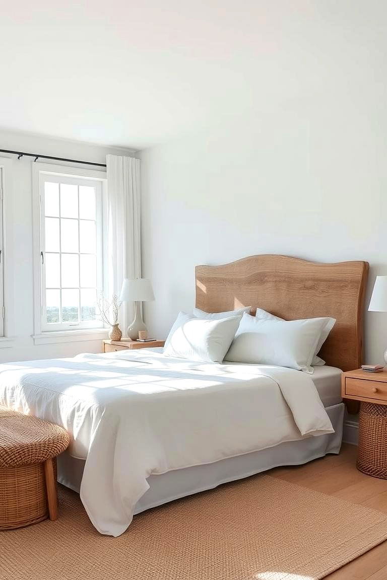 Coastal Minimalism for a Clean Look - 24 Beach Themed Bedroom Ideas