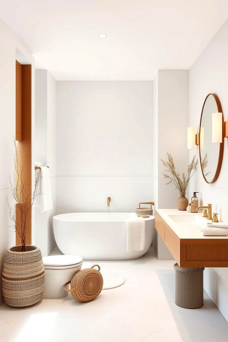 Coastal Minimalism - 24 Coastal Bathroom Ideas
