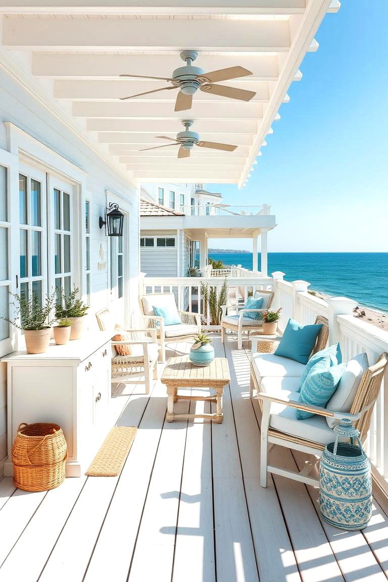 Coastal Retreat Inspiration - 24 Deck Decorating Ideas