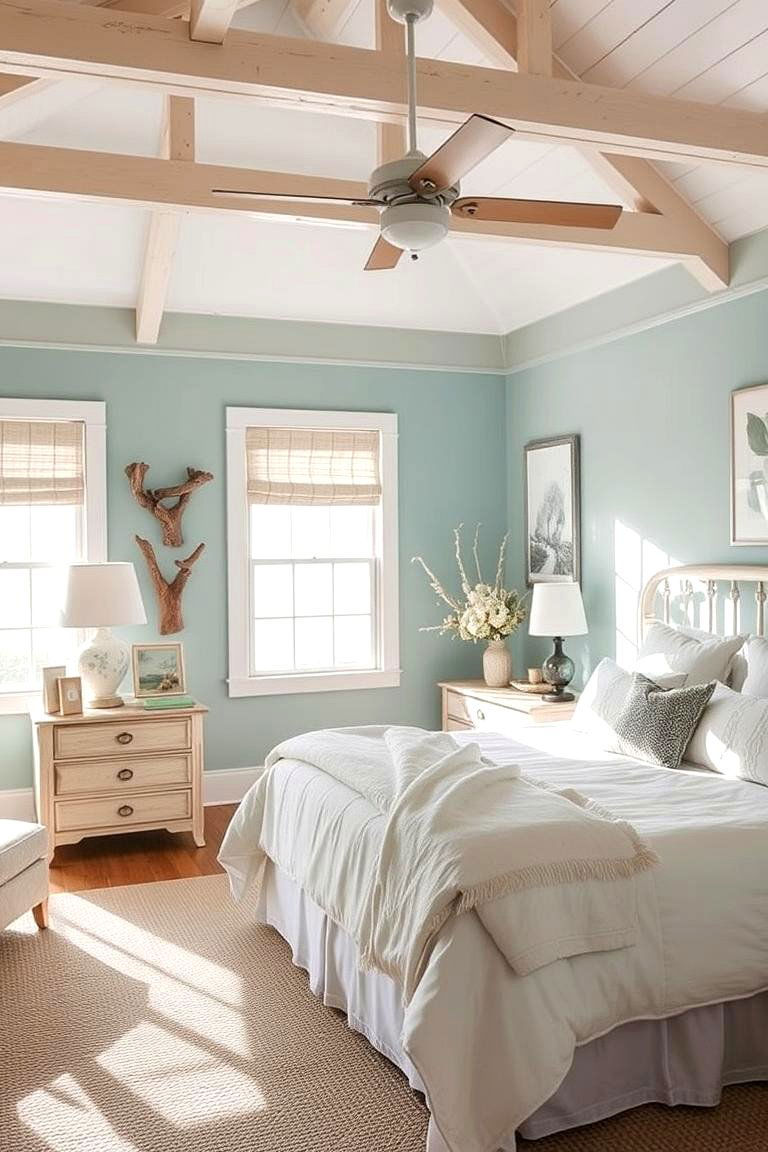 Coastal Teal Retreat - 24 Teal Bedroom Ideas