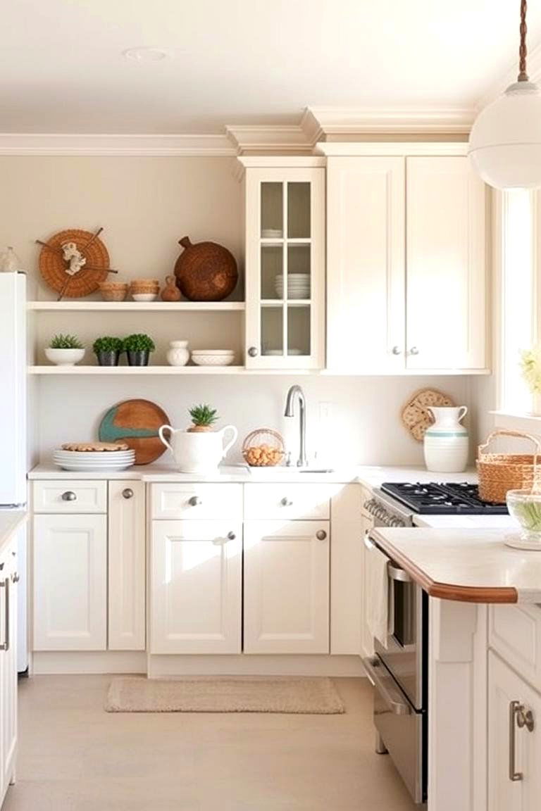 Coastal Vibes Off white Kitchen Cabinets - 24 Off-white Kitchen Cabinets