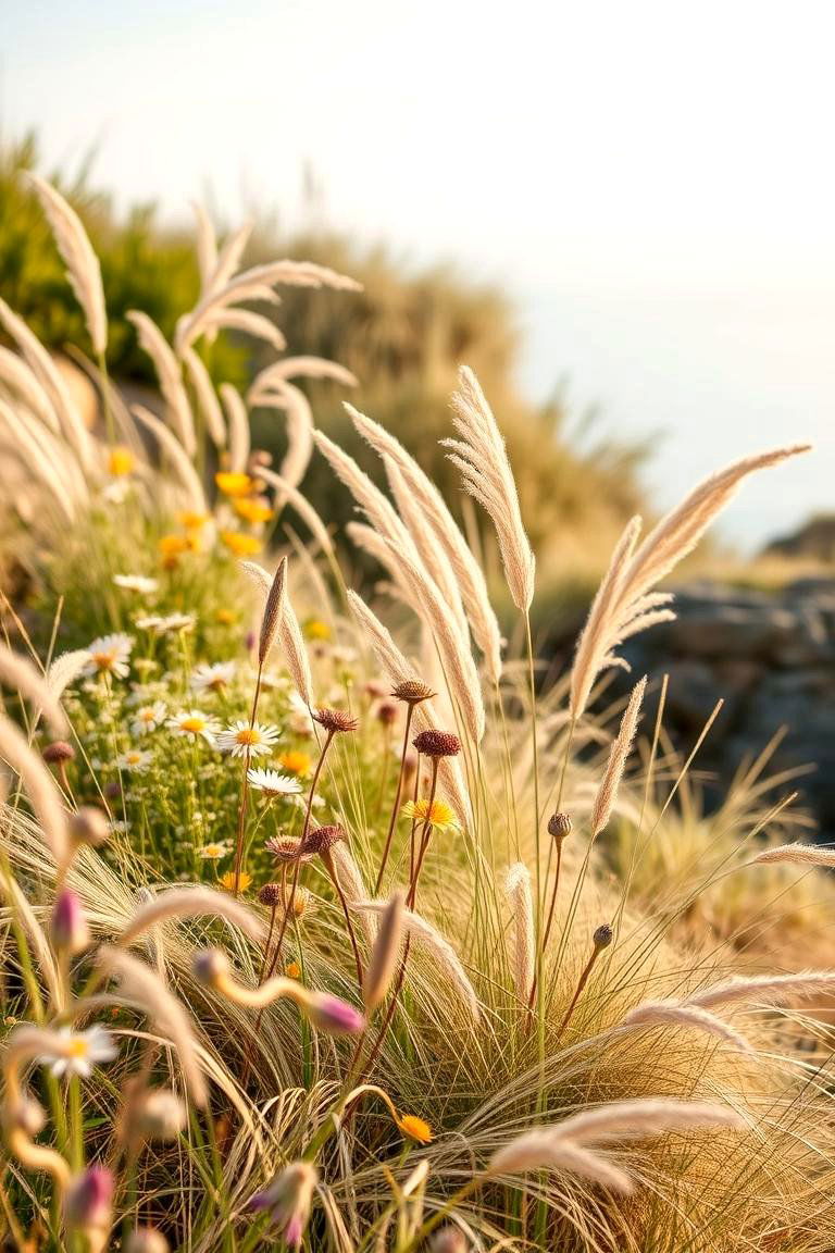 Coastal Wildflower Oasis - 24 Wildflower Garden Ideas