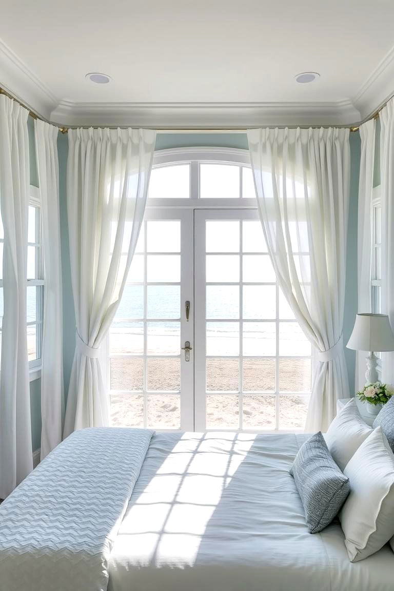 Coastal Window Themes - 24 Bedroom Window Ideas