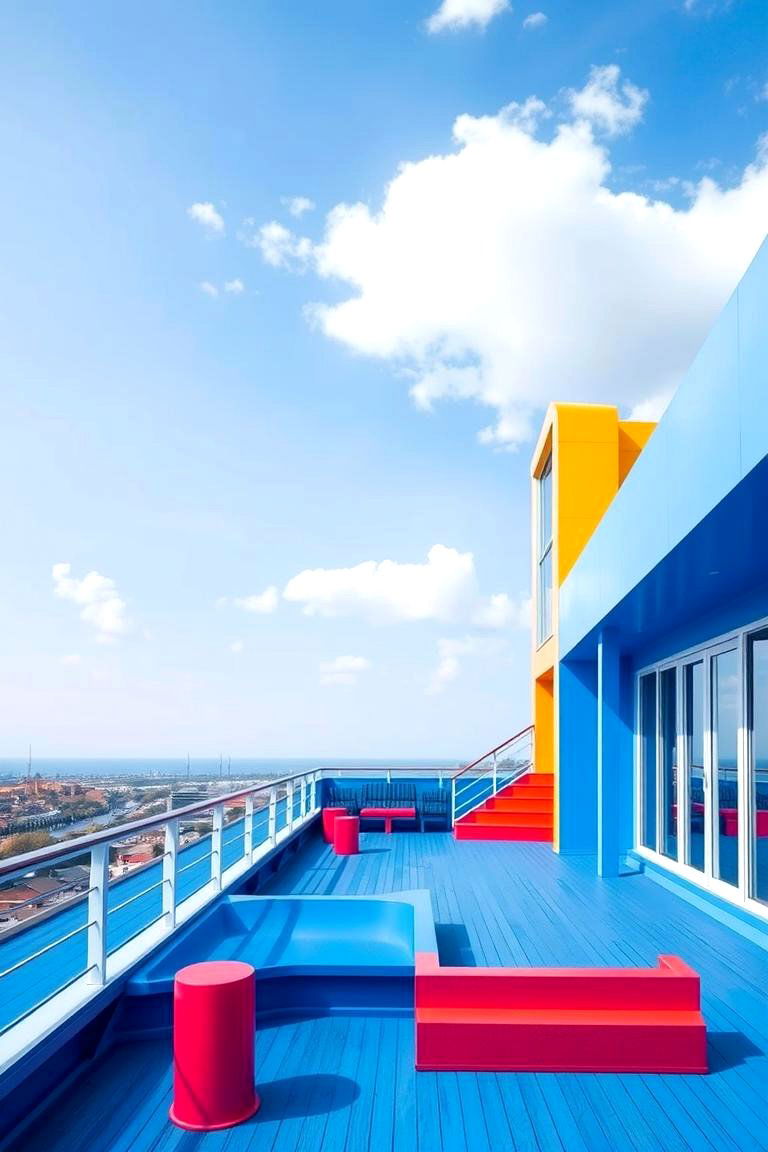 Cobalt Blue Dynamic Deck - 24 Deck Color Ideas