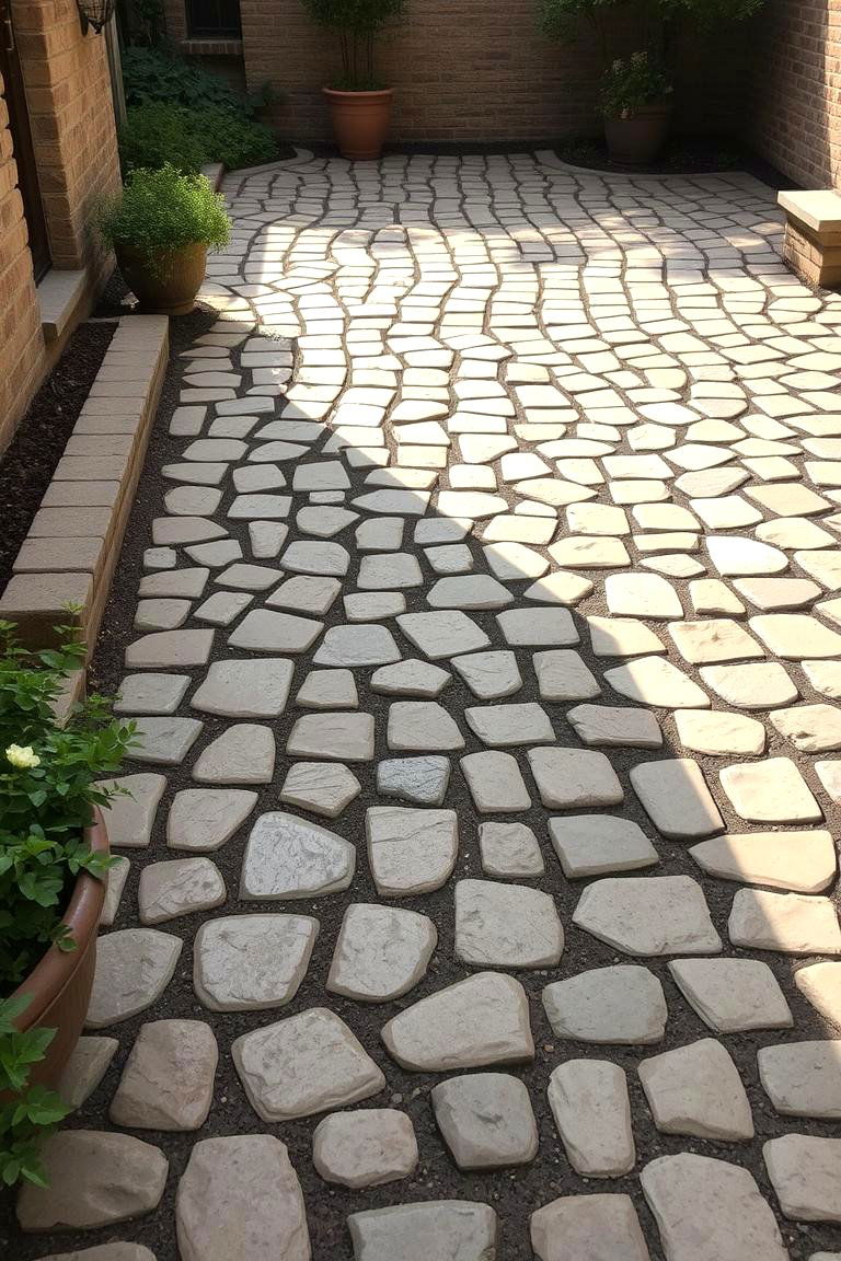 Cobblestone Charm - 24 Paver Patio Ideas