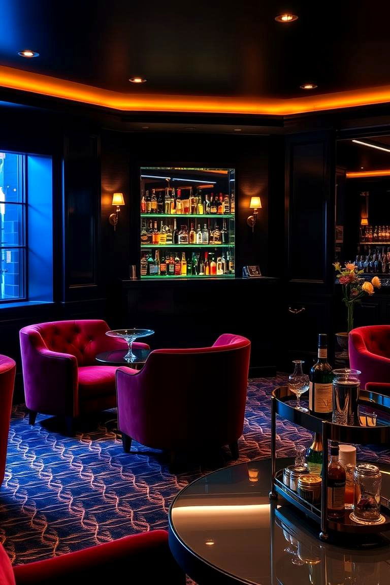 Cocktail Lounge - 24 Man Cave Ideas