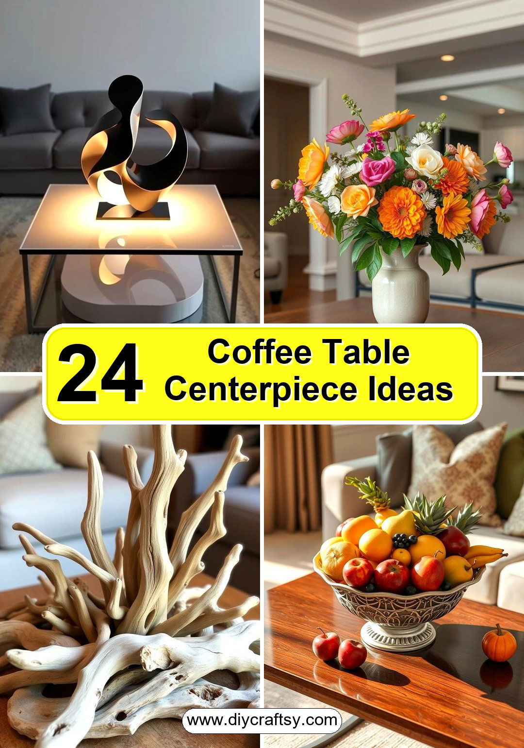 Coffee Table Centerpiece Ideas