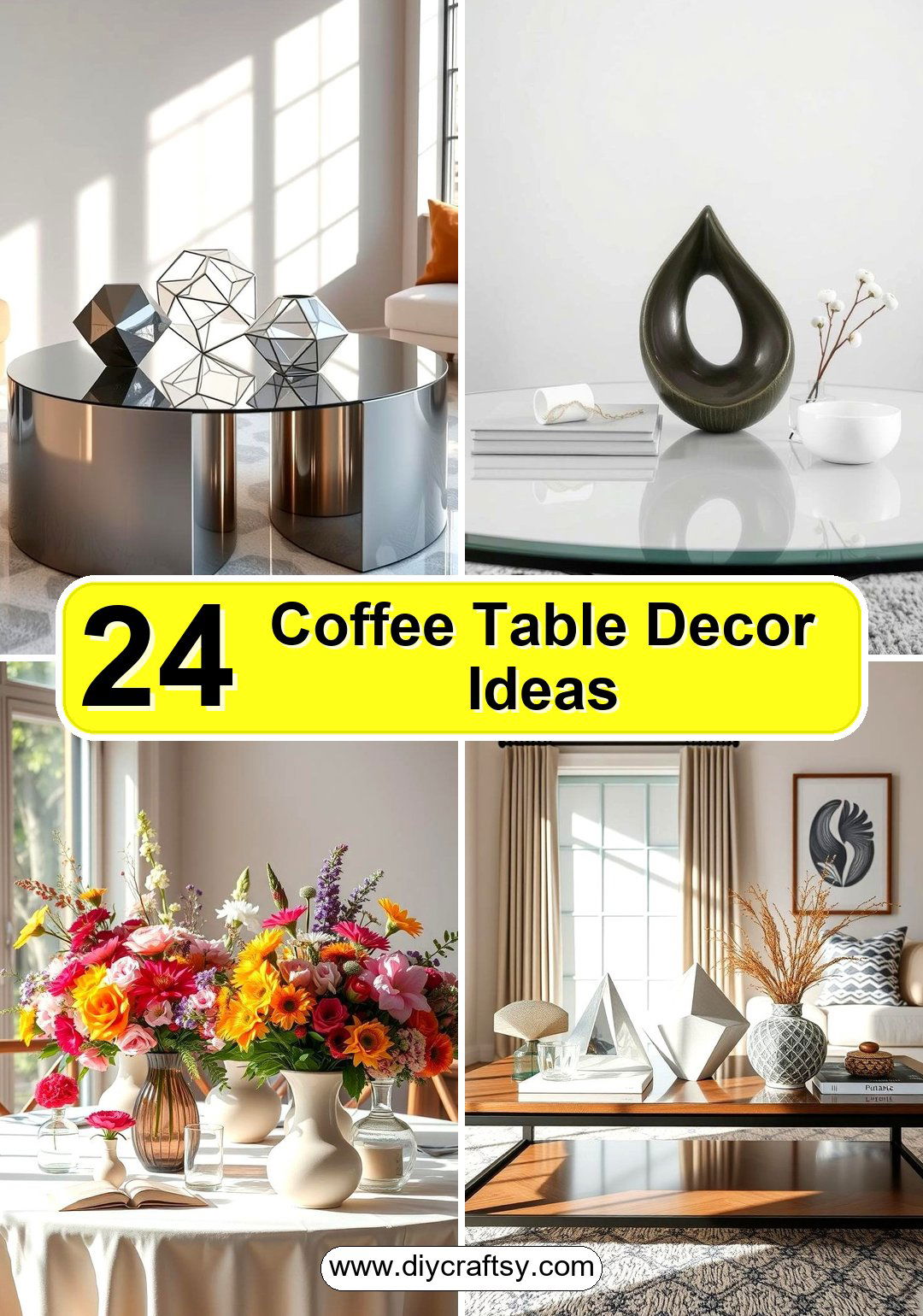 Coffee Table Decor Ideas