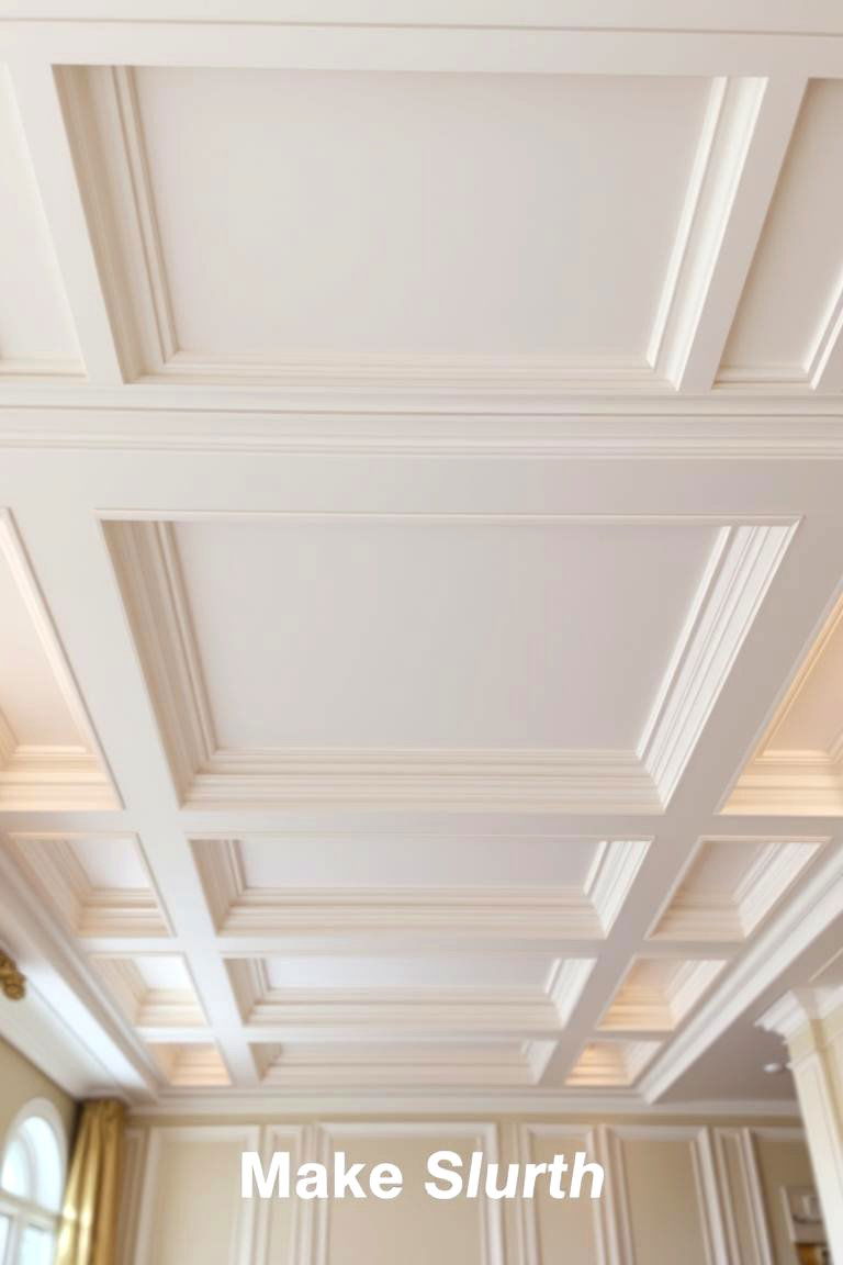 Coffered Ceilings - 24 Accent Ceiling Ideas