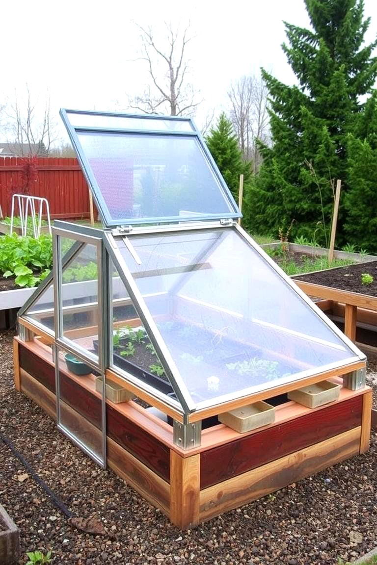 Cold Frame Rooftop Greenhouse - 24 Rooftop Greenhouse Ideas