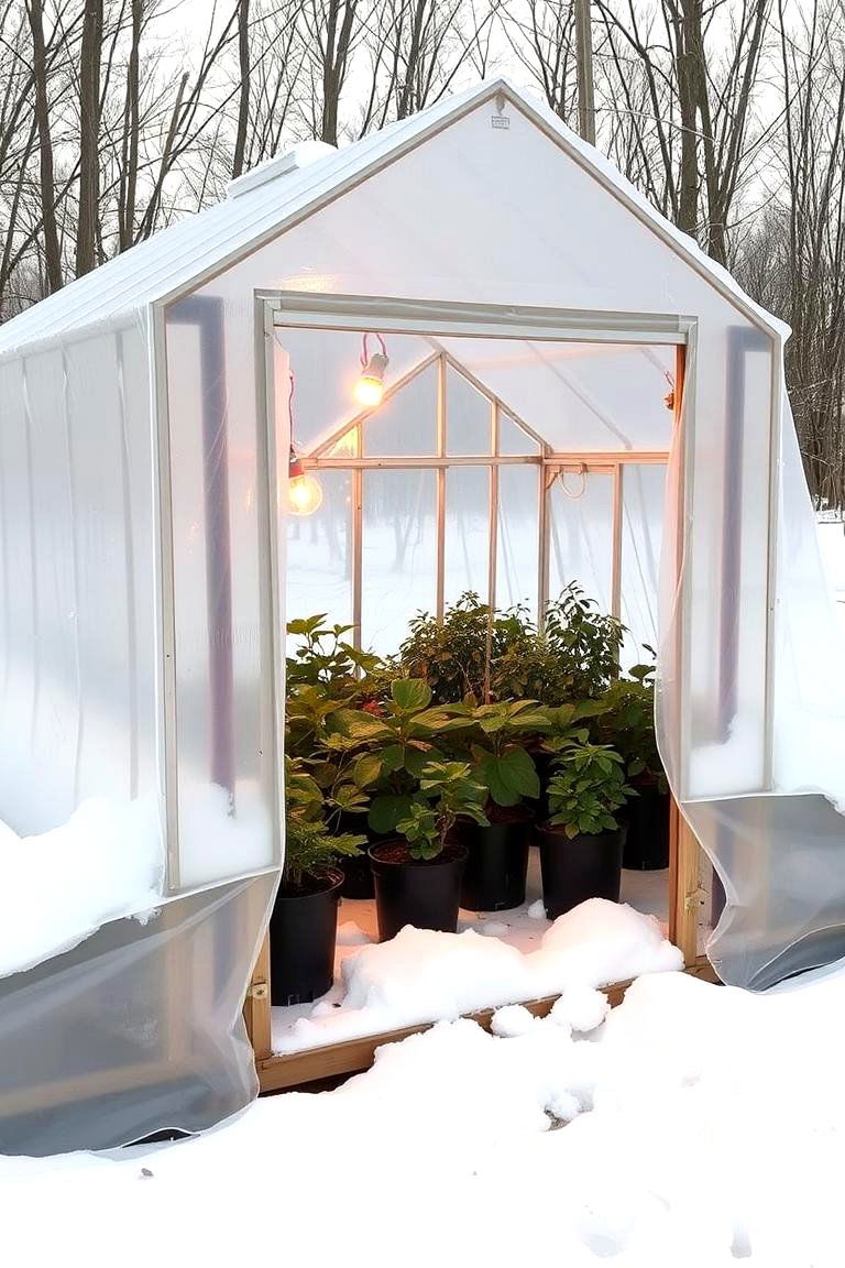 Cold Weather Greenhouse - 24 Greenhouse Ideas