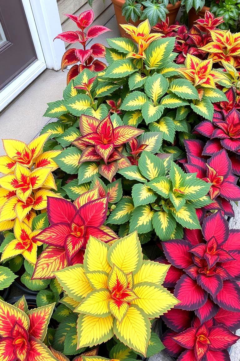 Coleus Colorful Versatility - 24 Patio Plants