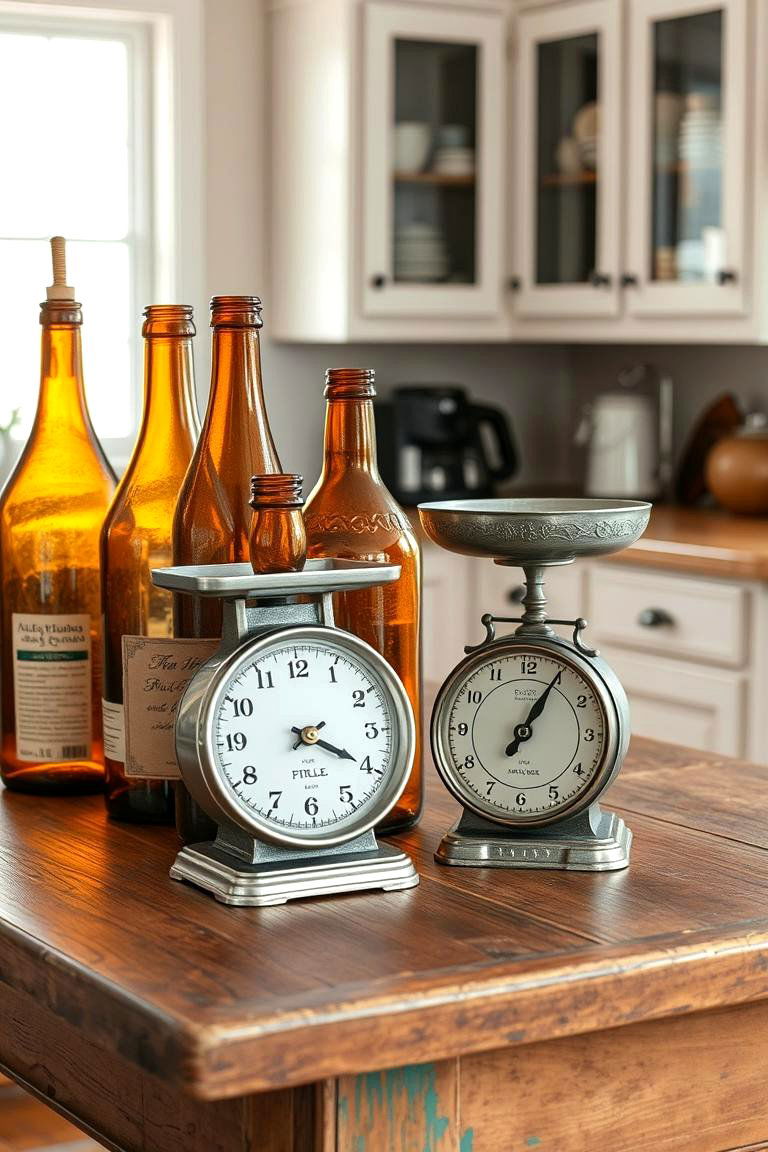 Collection of Vintage Finds - 24 kitchen island decor ideas