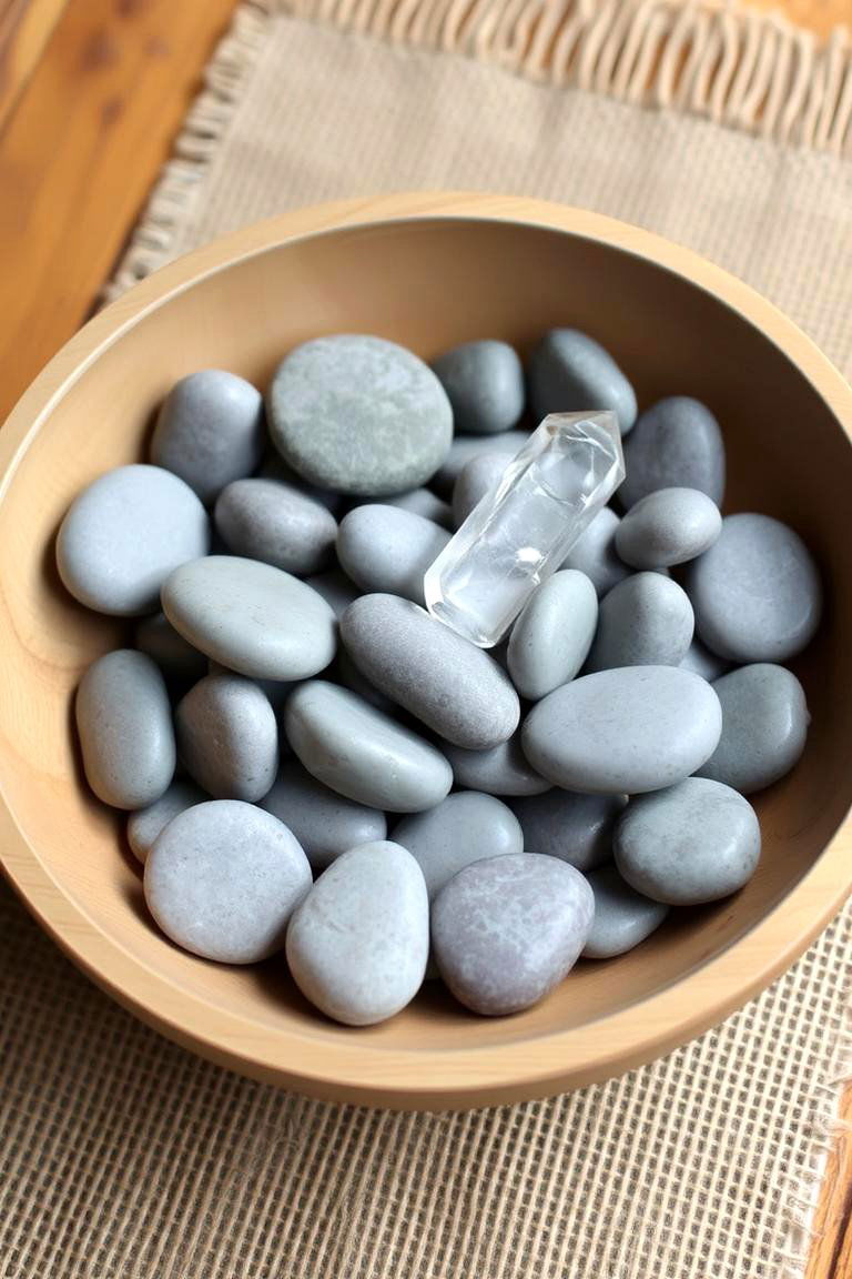 Collections of Stones and Crystals - 24 non-floral wedding centerpiece ideas