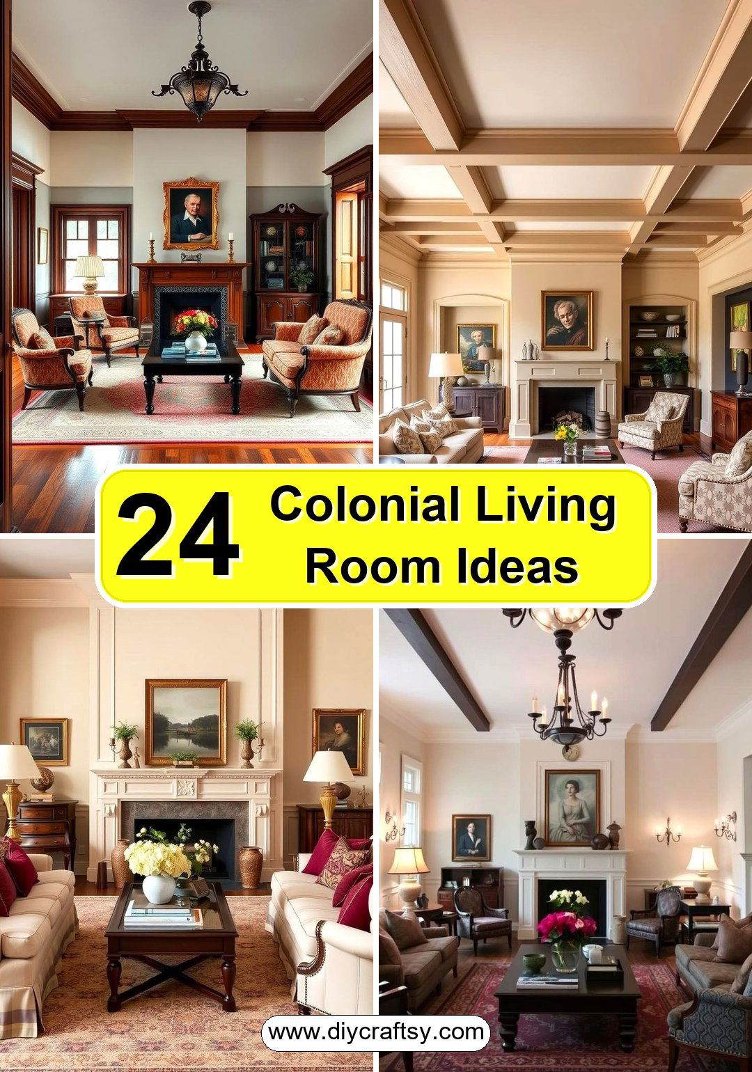 Colonial Living Room Ideas