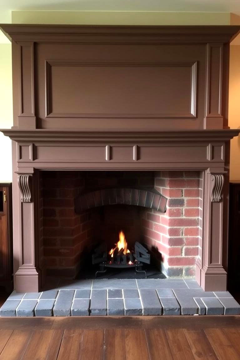 Colonial Style Fireplace - 24 Traditional Fireplaces