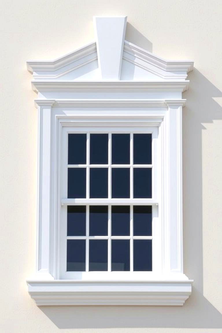 Colonial Style Trim - 24 Window Trim Ideas