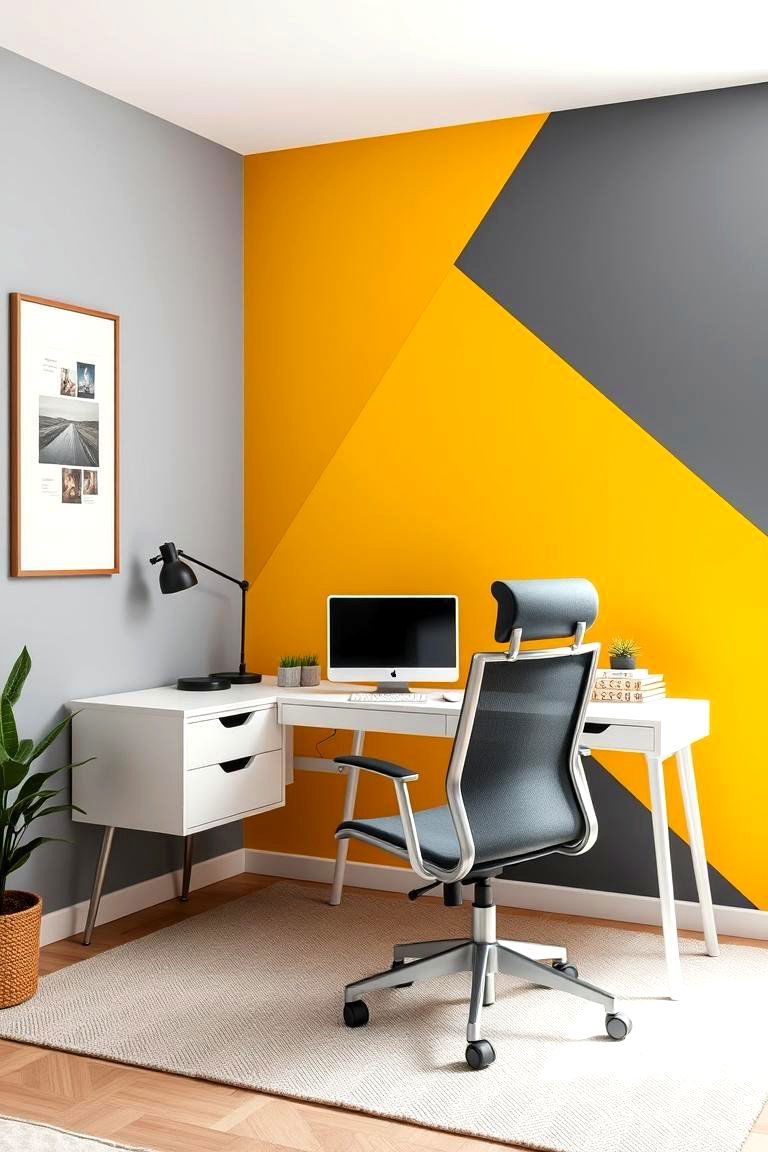 Color Blocking for Bold Statements - 24 Two Tone Wall Paint Ideas