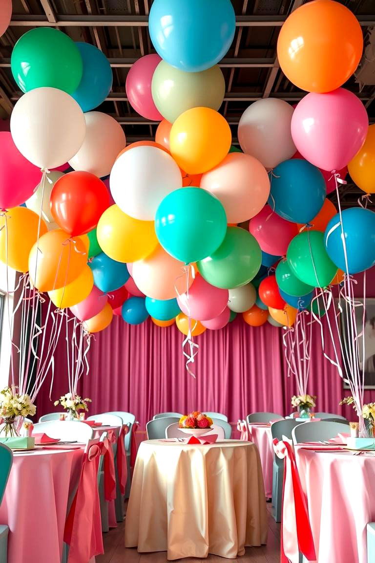 Color Coordinated Charm - 24 Birthday Decoration Ideas