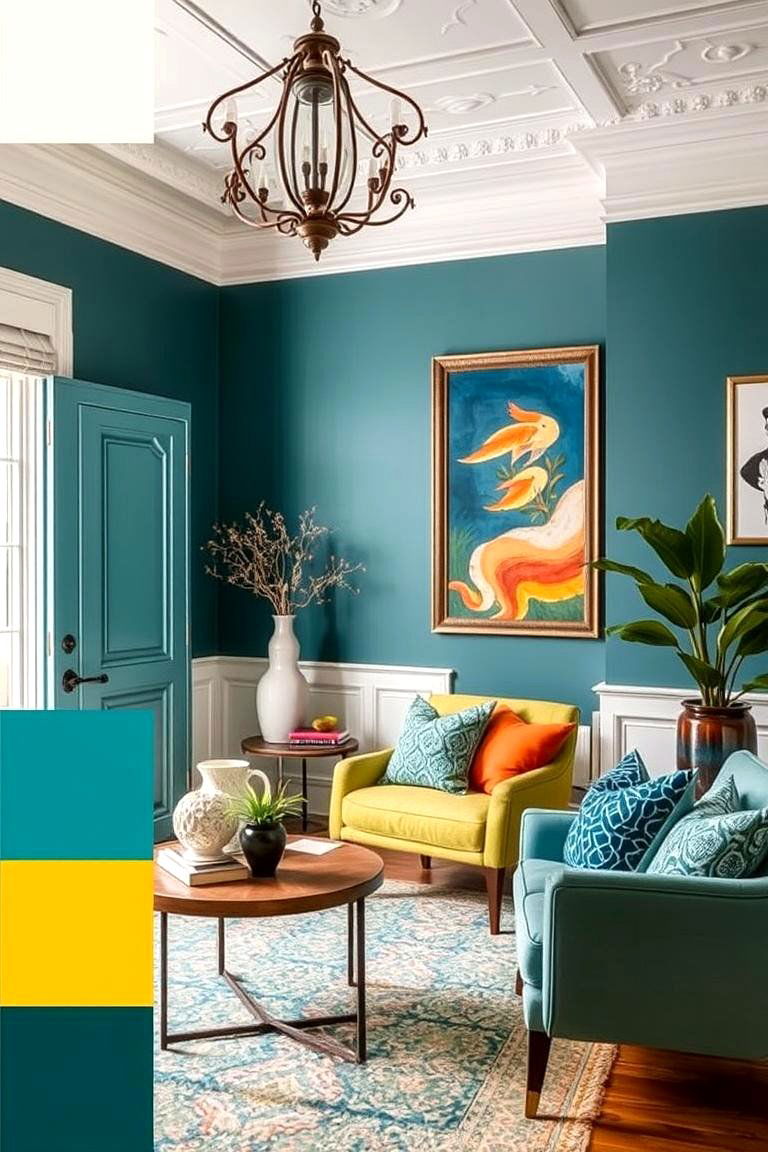 Color Coordinated Themes - 24 Housewarming Decoration Ideas