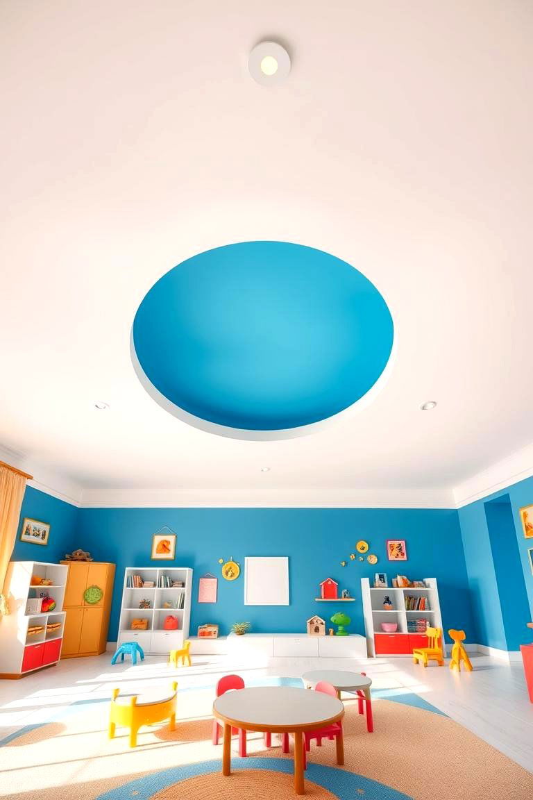 Color Pop Ceiling - 24 Pop Ceiling Design Ideas