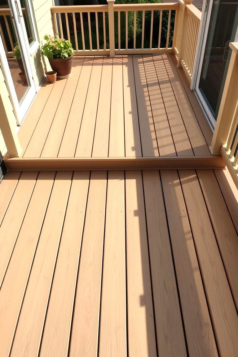 Color Variation Based on Sun Exposure - 24 Two Tone Deck Color Schemes
