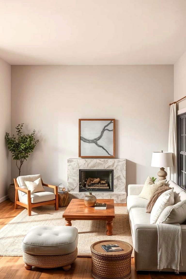 Color Washing for a Rustic Charm - 24 Two Tone Wall Paint Ideas